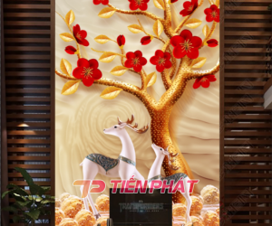 Tranh Dán Tường Khổ Dọc