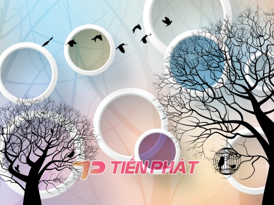 Tranh dán tường 3D