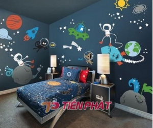 Tranh Dán Tường Trẻ Em