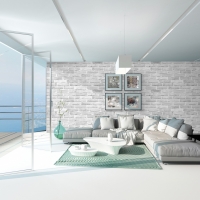 Giấy Dán Tường Giả Gạch Bs1166 Giấy Dán Tường Giả Gạch Bs1166