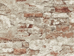 Giấy Dán Tường Giả Gạch Fo1110