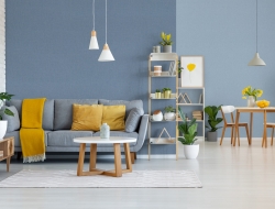 Giấy Dán Tường Họa Tiết Trơn Bs1132