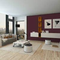 Giấy Dán Tường Phòng Khách PK713