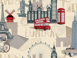 Giấy Dán Tường Trẻ Em Dw1213 Giấy Dán Tường Trẻ Em Dw1213