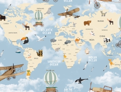 Giấy Dán Tường Trẻ Em Dw1229