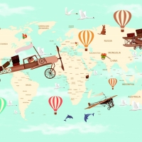 Giấy Dán Tường Phòng Trẻ Em HT231 Giấy Dán Tường Phòng Trẻ Em HT231