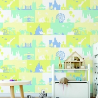 Giấy Dán Tường Phòng Trẻ Em TE597 Giấy Dán Tường Phòng Trẻ Em TE597