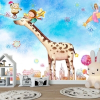 Giấy Dán Tường Phòng Trẻ Em TE612 Giấy Dán Tường Phòng Trẻ Em TE612