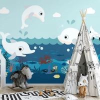 Giấy Dán Tường Phòng Trẻ Em TE614 Giấy Dán Tường Phòng Trẻ Em TE614