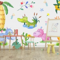 Giấy Dán Tường Phòng Trẻ Em TE615 Giấy Dán Tường Phòng Trẻ Em TE615
