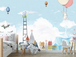 Giấy Dán Tường Phòng Trẻ Em TE616 Giấy Dán Tường Phòng Trẻ Em TE616