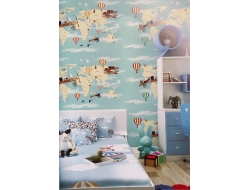 Giấy Dán Tường Trẻ Em Ha0308 Giấy Dán Tường Trẻ Em Ha0308