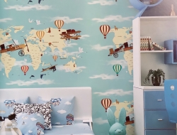 Giấy Dán Tường Trẻ Em Ha0308 Giấy Dán Tường Trẻ Em Ha0308