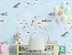 Giấy Dán Tường Trẻ Em Xa29