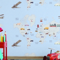 Giấy Dán Tường Trẻ Em Xa30 Giấy Dán Tường Trẻ Em Xa30