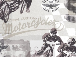 Giấy Dán Tường Quán Coffee K1140