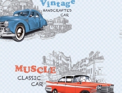 Giấy Dán Tường Quán Coffee K1143