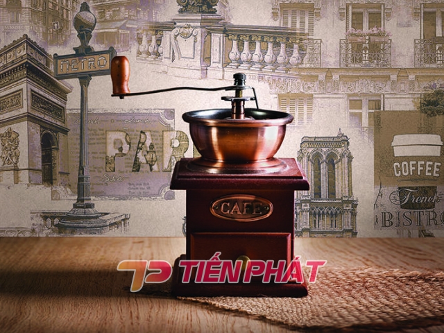 Giấy Dán Tường Quán Coffee Es1125