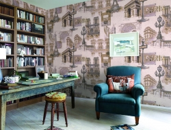 Giấy Dán Tường Quán Coffee Es1126 Giấy Dán Tường Quán Coffee Es1126