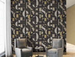 Giấy Dán Tường Quán Coffee CF235 Giấy Dán Tường Quán Coffee CF235