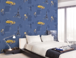 Giấy Dán Tường Quán Coffee CF271 Giấy Dán Tường Quán Coffee CF271