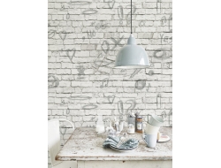 Giấy Dán Tường Quán Coffee CF8815