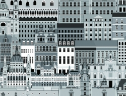 Giấy Dán Tường Quán Coffee He1116 Giấy Dán Tường Quán Coffee He1116