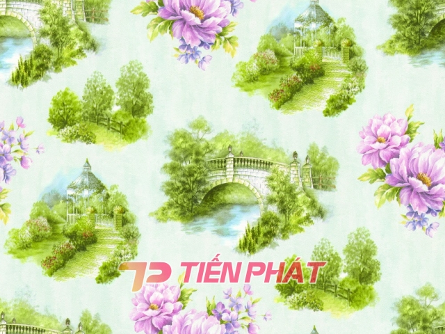 Giấy Dán Tường Trà Sữa TS1142 Giấy Dán Tường Trà Sữa TS1142
