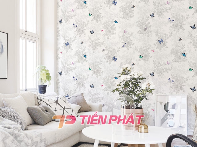 Giấy Dán Tường Trà Sữa TS8814 Giấy Dán Tường Trà Sữa TS8814