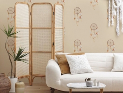 Giấy Dán Tường Trà Sữa TS8818 Giấy Dán Tường Trà Sữa TS8818