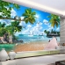 Tranh Dán Tường Cảnh Biển Đẹp Tiến Phát Cbtp124