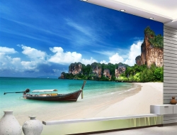  Tranh Dán Tường Cảnh Biển Đẹp Tiến Phát Cbtp126