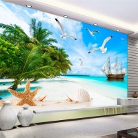  Tranh Dán Tường Cảnh Biển Đẹp Tiến Phát Cbtp131