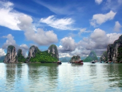  Tranh Dán Tường Cảnh Biển Đẹp Tiến Phát Cbtp102