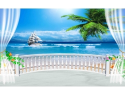 Tranh Dán Tường Cảnh Biển Đẹp Tiến Phát Cbtp115 Tranh Dán Tường Cảnh Biển Đẹp Tiến Phát Cbtp115