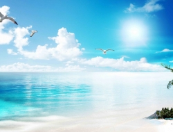  Tranh Dán Tường Cảnh Biển Đẹp Tiến Phát Cbtp120