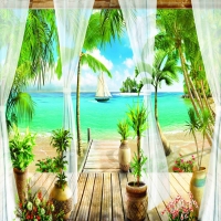 Tranh Dán Tường Cảnh Biển Đẹp Tiến Phát Cbtp73 Tranh Dán Tường Cảnh Biển Đẹp Tiến Phát Cbtp73