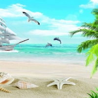 Tranh Dán Tường Cảnh Biển Đẹp Tiến Phát Cbtp95 Tranh Dán Tường Cảnh Biển Đẹp Tiến Phát Cbtp95