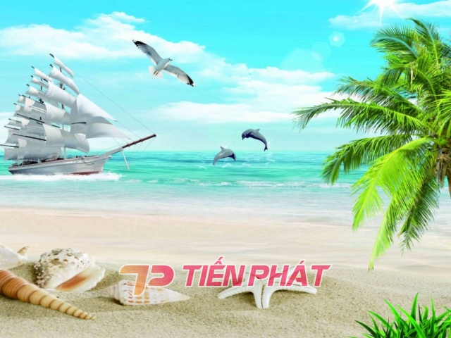 Tranh Dán Tường Cảnh Biển Đẹp Tiến Phát Cbtp95 Tranh Dán Tường Cảnh Biển Đẹp Tiến Phát Cbtp95