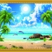  Tranh Dán Tường Cảnh Biển Đẹp Tiến Phát Cbtp96