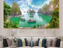  Tranh Dán Tường Cảnh Biển Đẹp Tiến Phát Cbtp141