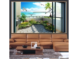  Tranh Dán Tường Cảnh Biển Đẹp Tiến Phát Cbtp142