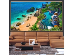  Tranh Dán Tường Cảnh Biển Đẹp Tiến Phát Cbtp143