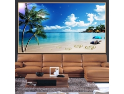  Tranh Dán Tường Cảnh Biển Đẹp Tiến Phát Cbtp144