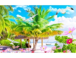  Tranh Dán Tường Cảnh Biển Đẹp Tiến Phát Cbtp139