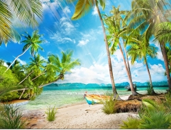  Tranh Dán Tường Cảnh Biển Đẹp Tiến Phát Cbtp140