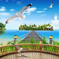 Tranh Dán Tường Cảnh Biển Đẹp Tiến Phát Cbtp134 Tranh Dán Tường Cảnh Biển Đẹp Tiến Phát Cbtp134