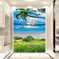 Tranh Dán Tường Cảnh Biển Đẹp Tiến Phát Cbtp03 Tranh Dán Tường Cảnh Biển Đẹp Tiến Phát Cbtp03