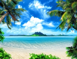  Tranh Dán Tường Cảnh Biển Đẹp Tiến Phát Cbtp29