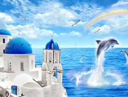  Tranh Dán Tường Cảnh Biển Đẹp Tiến Phát Cbtp57